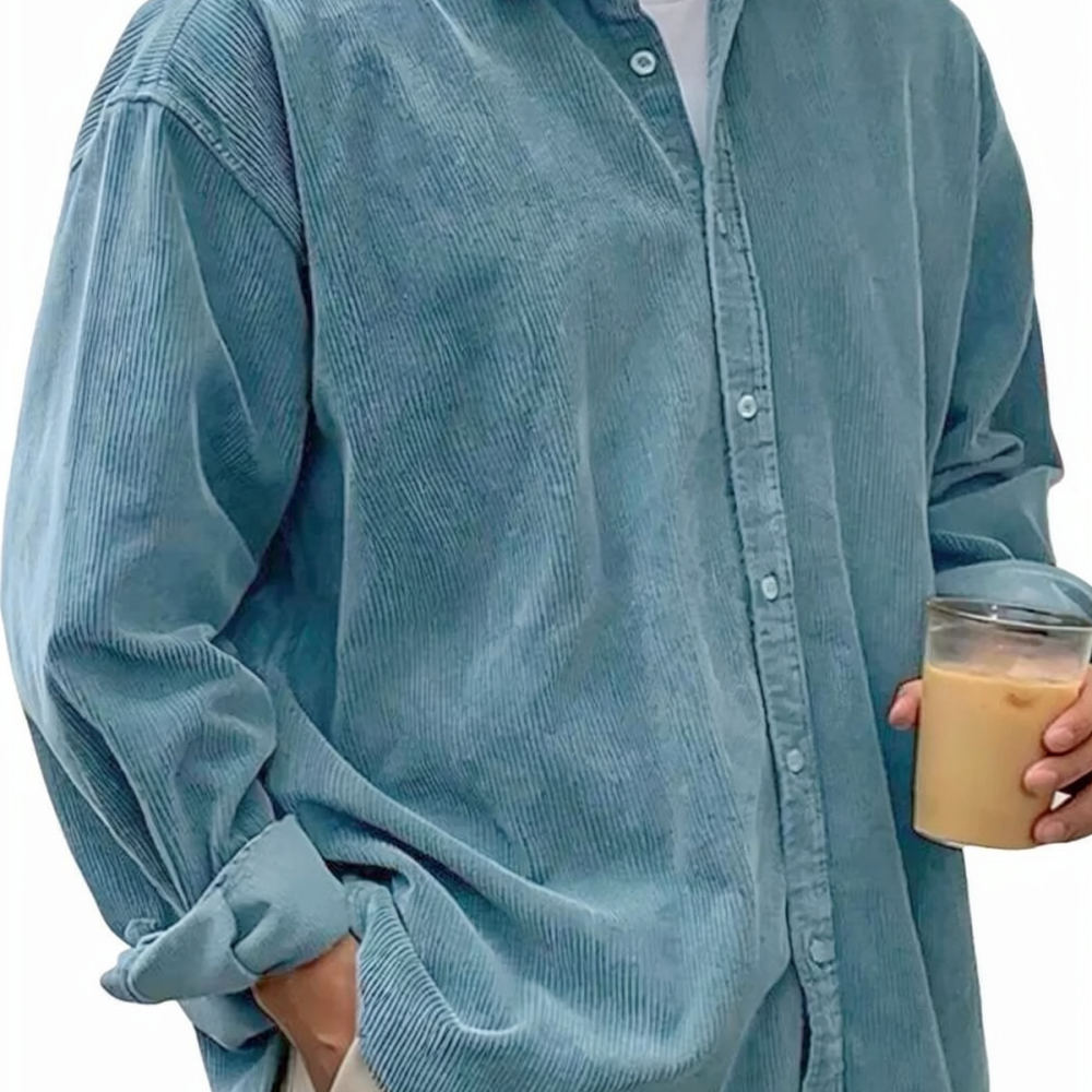 Mens Corduroy Shirts Long Slee - đánh giá và giá Corduroy Button Up Shirt Men