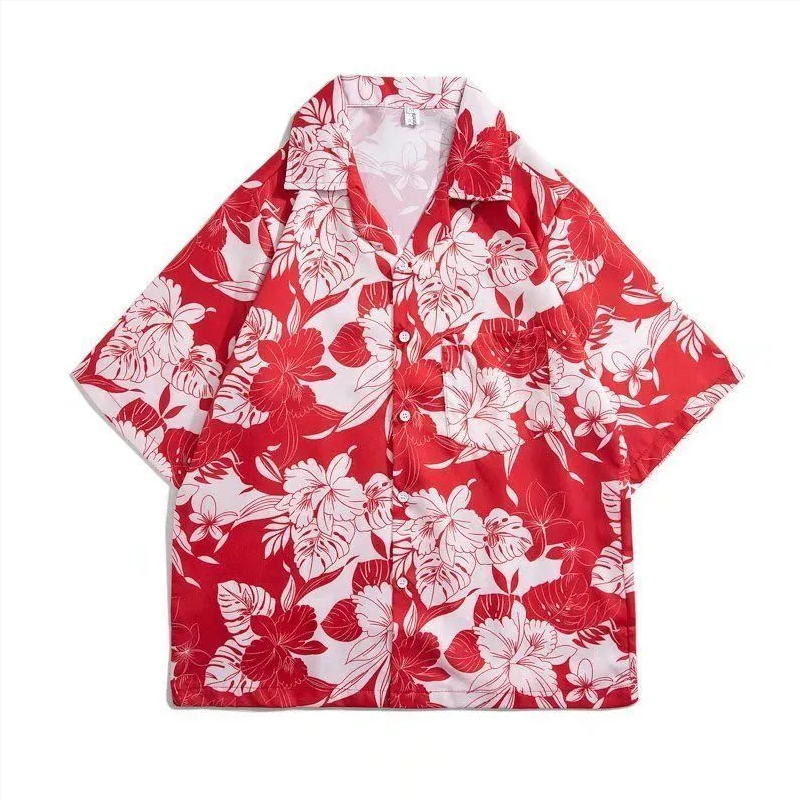 Vintage flower shirt short sle - đánh giá và giá Vintage Hawaiian Floral Shirt