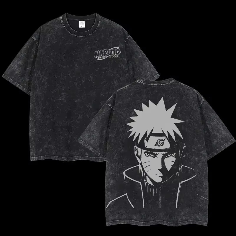Naruto Shisui Uchiha T Shirt M - đánh giá và giá Acid Wash Vintage Graphic T Shirt