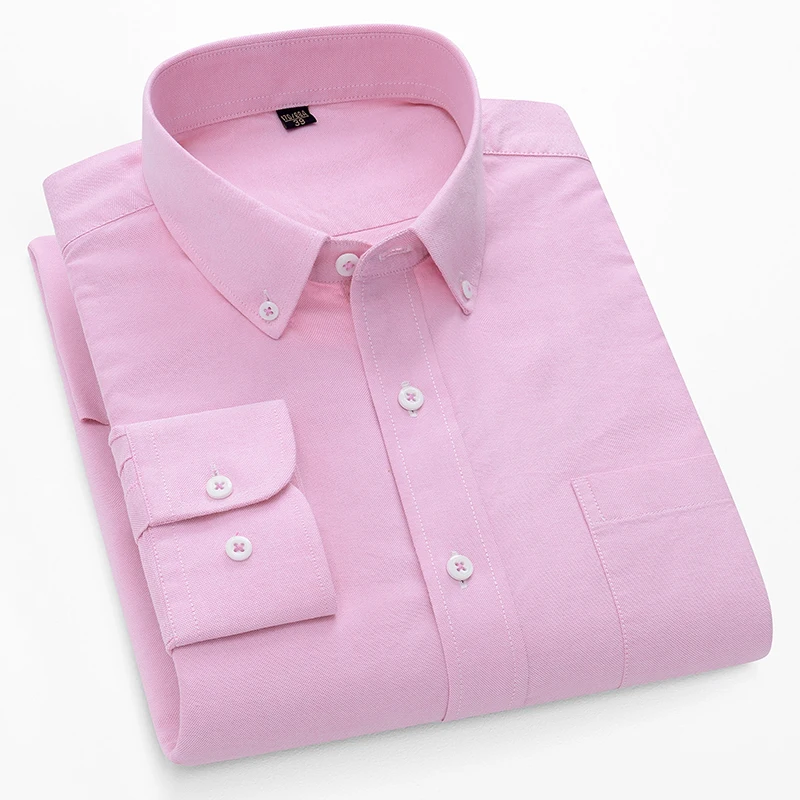 100% Cotton Oxford Long-Sleeve - đánh giá và giá Oxford Cotton Casual Shirt Business
