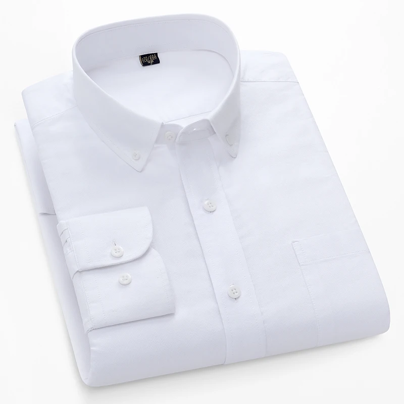 100% Cotton Oxford Long-Sleeve - đánh giá và giá Oxford Cotton Casual Shirt Business