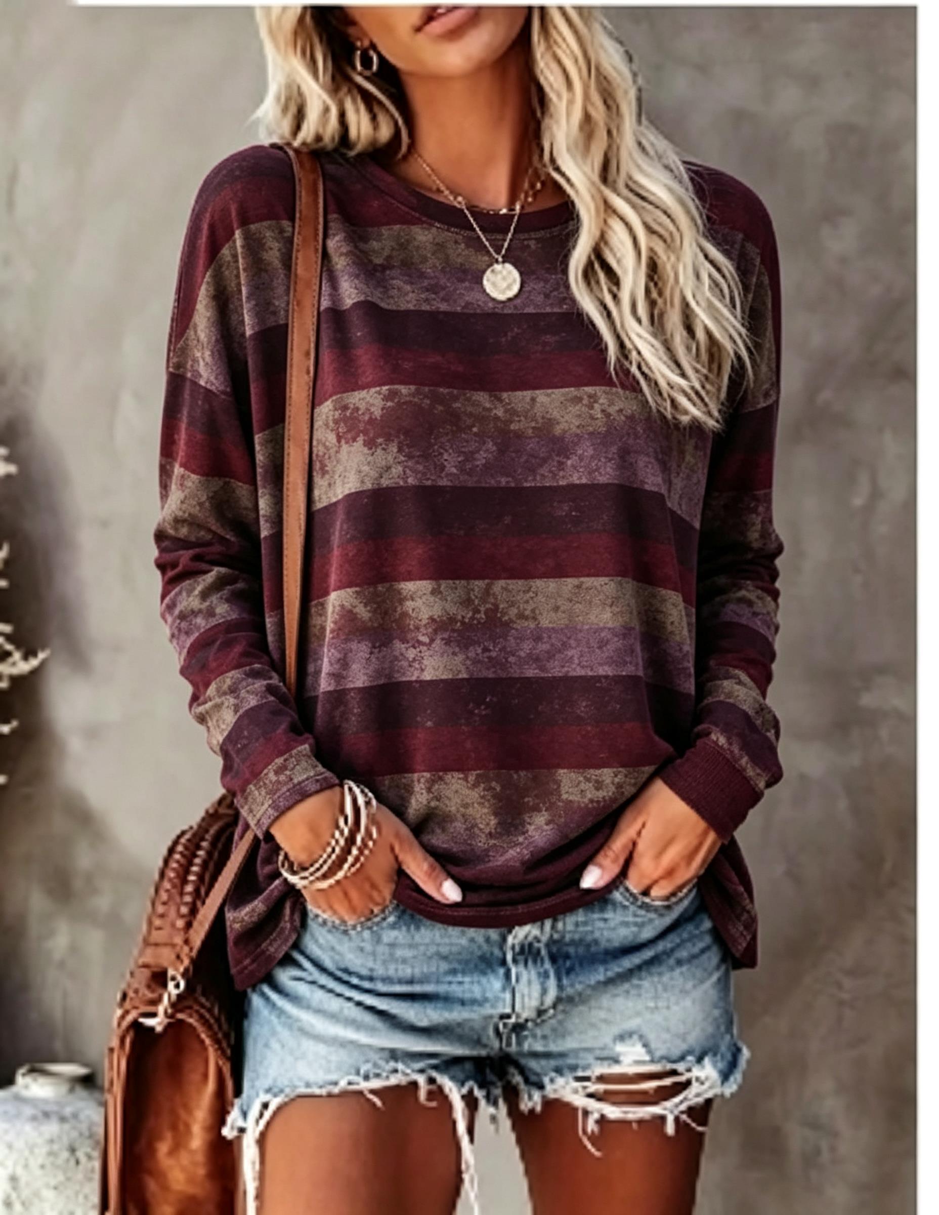 Women Long Sleeve T‑Shirt Vint - đánh giá và giá T-Shirts