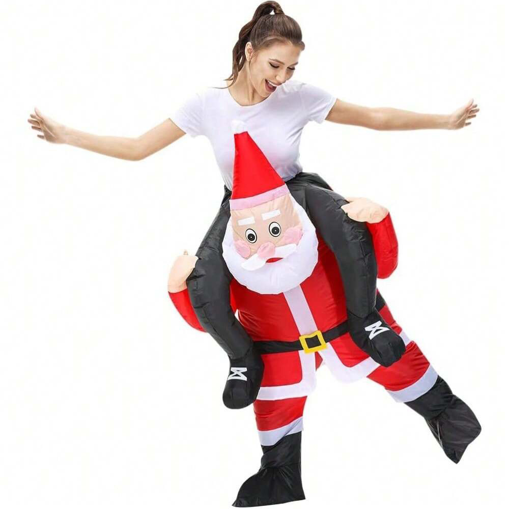 Ride On Santa Claus Inflatable - đánh giá và giá Suits