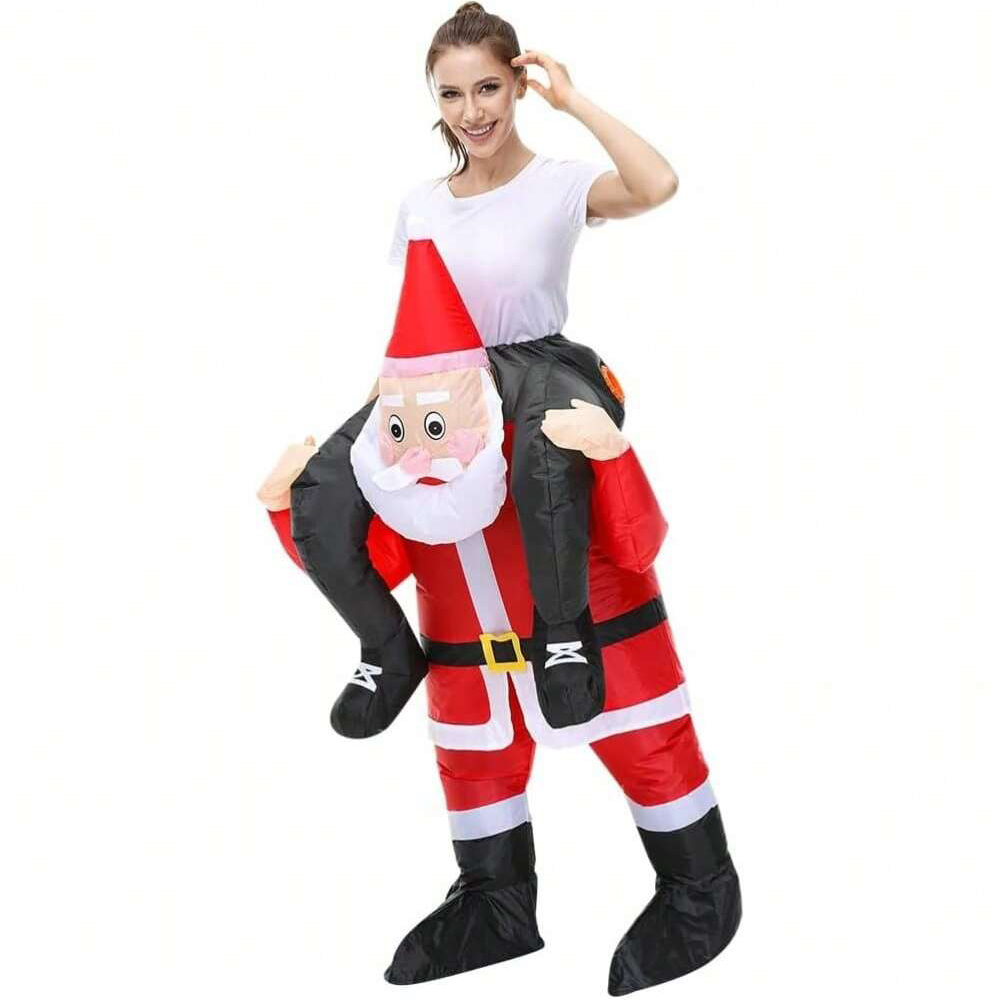 Ride On Santa Claus Inflatable - đánh giá và giá Suits