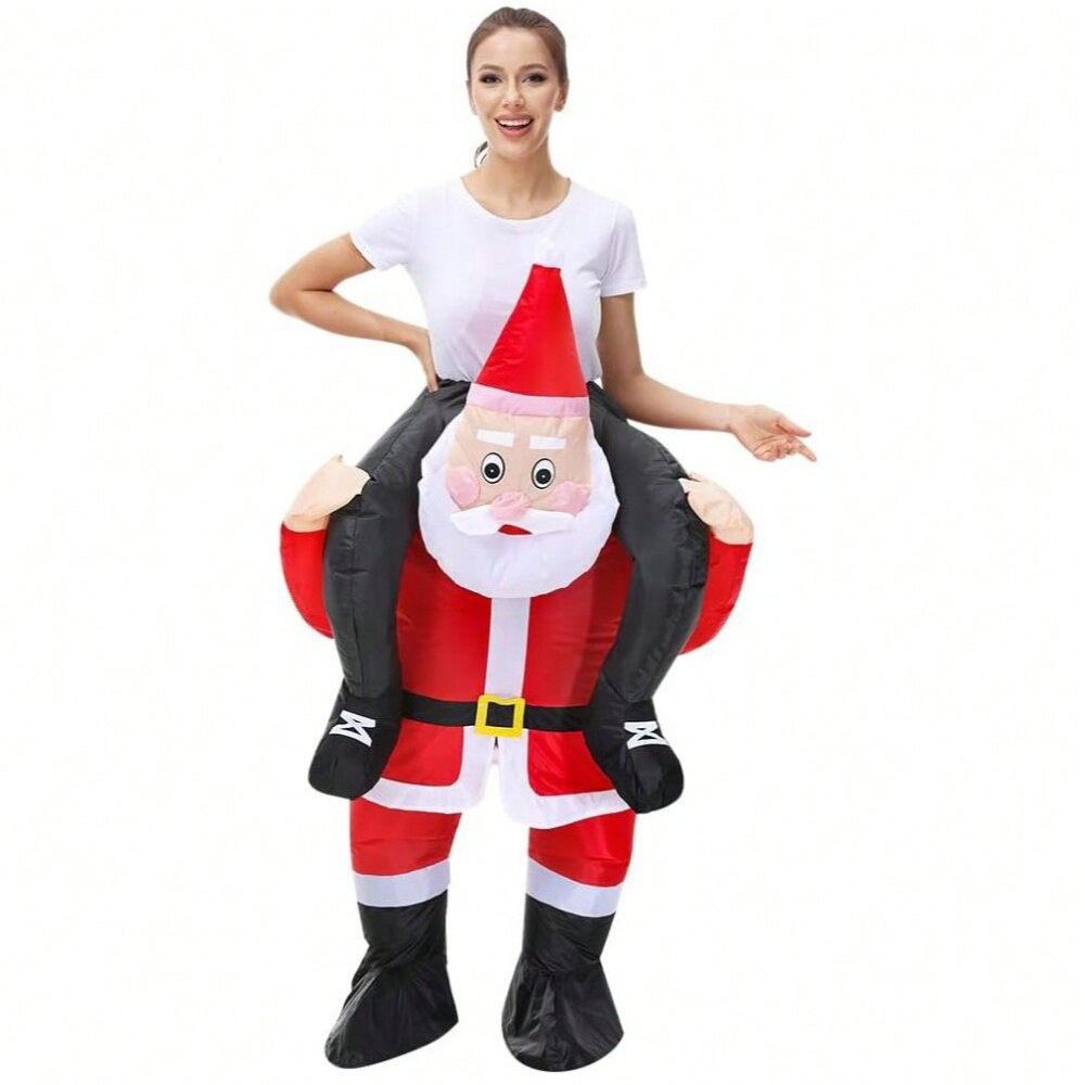 Ride On Santa Claus Inflatable - đánh giá và giá Suits