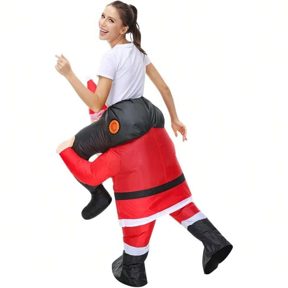Ride On Santa Claus Inflatable - đánh giá và giá Suits
