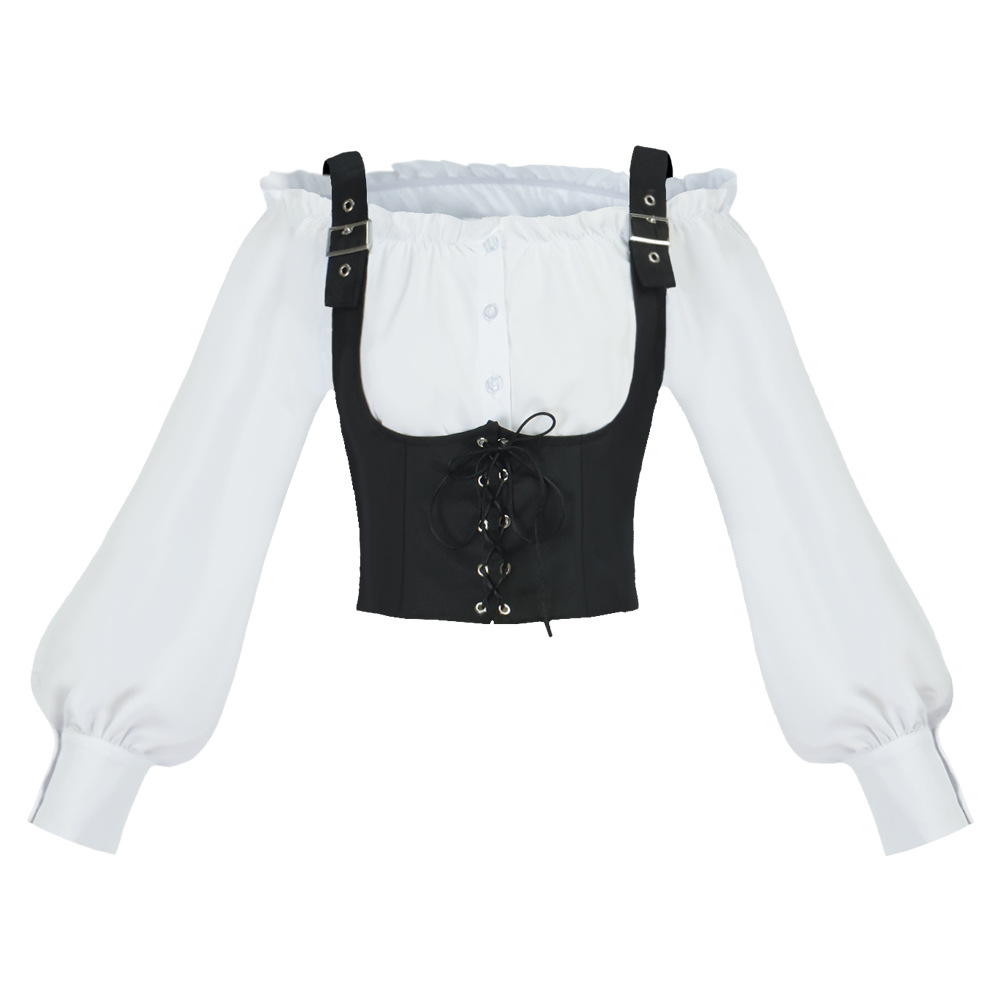 Retro Western Style Women Blou - đánh giá và giá Shirts