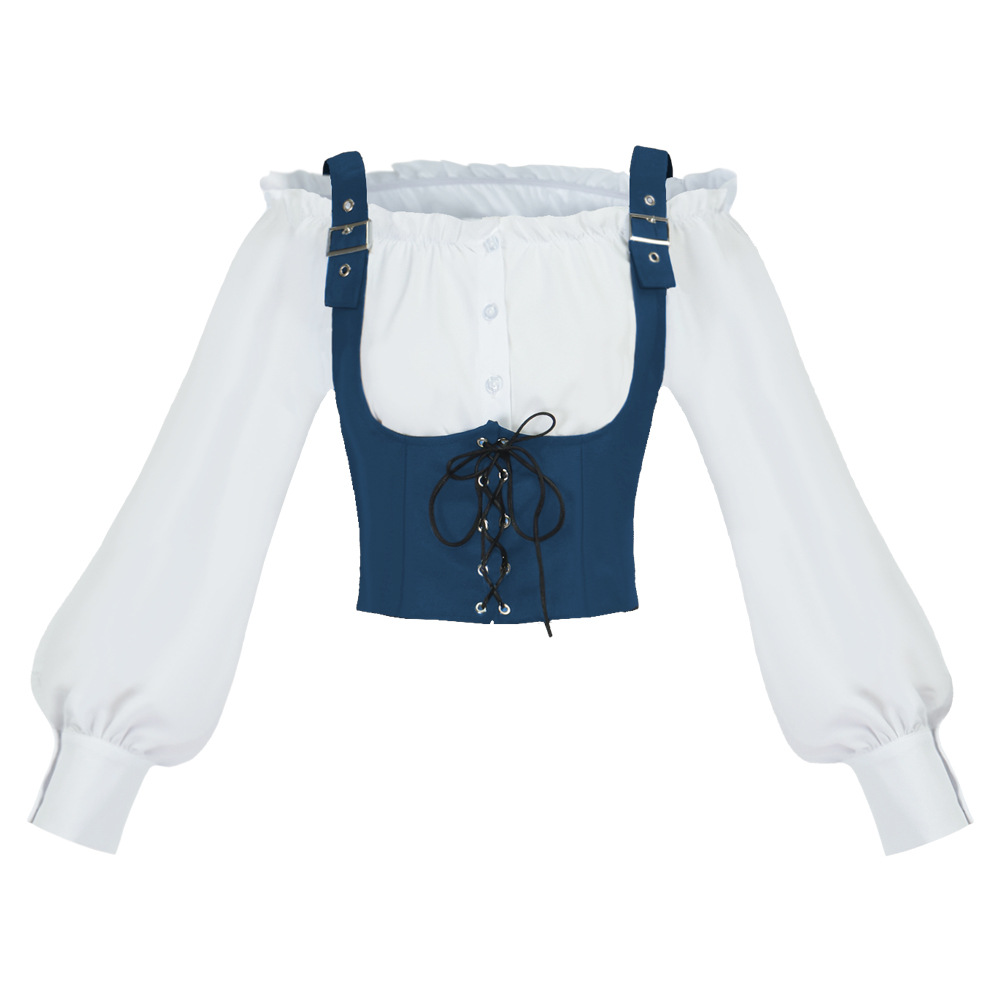 Retro Western Style Women Blou - đánh giá và giá Shirts